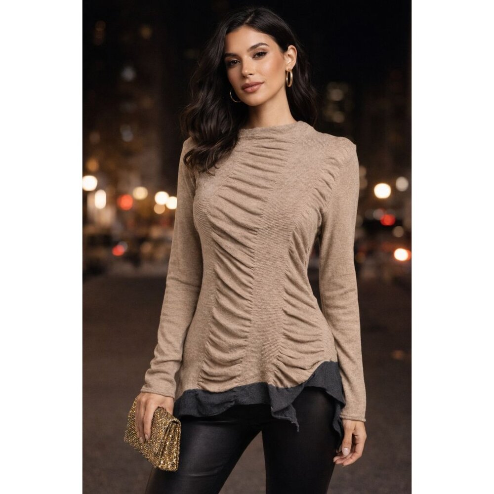 Quiet Luxury Stella Carakasi Masterpiece Sweater| Modern Minimalist | XS